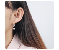 Fashion Silver Hoop Earring HO-1674